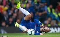 Eden Hazard có thể bỏ lỡ trận gặp BATE Borisov tại Europa League
