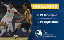 VIDEO: Tổng hợp diễn biến U19 Malaysia 2-2 U19 Tajikistan