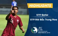 VIDEO Tổng hợp trận đấu: U19 Qatar 4-0 U19 Đài Bắc Trung Hoa (Bảng A VCK U19 châu Á 2018)