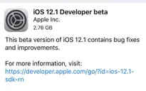 Vì sao Apple “vội vã” cập nhật iOS 12.1?
