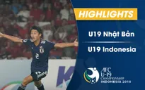 VIDEO: Tổng hợp trận đấu U19 Nhật Bản 2-0 U19 Indonesia (Tứ kết VCK U19 châu Á 2018)