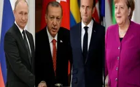 Nga, Pháp, Đức, Thổ Nhĩ Kỳ ra tuyên bố chung về Syria