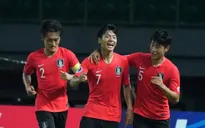 Kết quả VCK U19 châu Á 2018: Thắng tối thiểu U19 Tajikistan, U19 Hàn Quốc giành quyền vào bán kết và dự World Cup U20