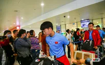 AFF Cup 2018: ĐT Việt Nam đã trở về nước sau chuyến tập huấn tại Hàn Quốc
