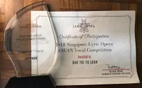 Giành giải nhất cuộc thi hát ở Singapore, Đào Tố Loan xúc động cảm ơn chồng