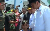 Tổng thống Indonesia thăm khu vực thảm họa động đất, sóng thần