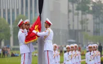 Lễ thượng cờ rủ quốc tang đồng chí Đỗ Mười
