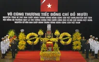 Cử hành trọng thể lễ viếng nguyên Tổng Bí thư Đỗ Mười