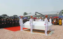 Hình ảnh Lễ an táng nguyên Tổng Bí thư Đỗ Mười tại quê nhà