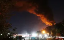 Nổ kho chứa dầu ở Hàn Quốc
