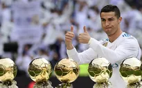 Ronaldo chính thức được đề cử danh hiệu Quả bóng Vàng 2018