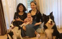 Hết đến Anh, Lan Phương lại đưa con gái 4 tháng tuổi sang Nhật