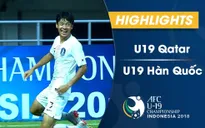 VIDEO: Tổng hợp trận đấu U19 Qatar 1-3 U19 Hàn Quốc (Bán kết VCK U19 châu Á 2018)