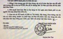 Cảnh giác công văn giả mạo chữ ký Chủ tịch UBND TP. Đà Nẵng để tạo cơn "sốt đất"