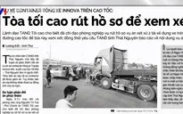 Bản án nào cho vụ xe container đâm Innova lùi trên cao tốc?