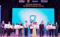 Trao giải "Tri thức trẻ vì giáo dục" 2018