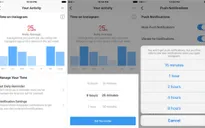 Instagram cập nhật công cụ đo thời gian dùng ứng dụng