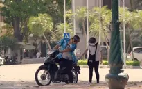 Yêu thì ghét thôi - Tập 22: Chết cười lần đầu Sĩ tập xe máy còn ga lăng đèo bạn gái
