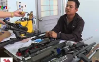 Thu giữ hàng loạt súng tự chế, đạn, máy móc chế tạo súng tại Đăk Lăk