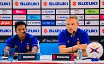 AFF Cup 2018: HLV ĐT Myanmar háo hức chờ trận đấu gặp ĐT Việt Nam