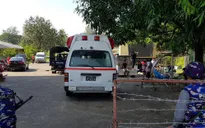 ẢNH: An ninh được thắt chặt trước trận đấu giữa ĐT Myanmar và ĐT Việt Nam