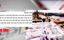 Chuẩn bị vào vụ mùa Đông - Xuân, giá phân bón tăng tới hơn 30%