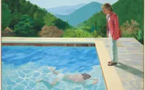 Mức giá kỷ lục cho bức tranh đương đại "Pool with Two Figures"