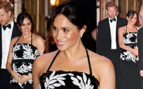 Mặc váy kín đáo, Công nương Meghan vẫn bị đội ngũ Hoàng gia nhắc nhở