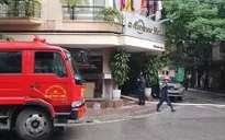 Giải cứu 26 người mắc kẹt trong vụ cháy khách sạn ở Hàng Than