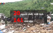 Khánh Hòa thống kê thiệt hại sau mưa lũ: 19 người chết, 1 người mất tích, gần 30 người bị thương