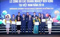 Công bố danh sách 100 Doanh nghiệp bền vững năm 2018