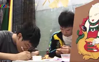 Người khuyết tật xóa đi mặc cảm từ nghề tranh vải