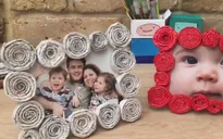 Phụ nữ nghèo Jordan và "kho báu" nguyên liệu giấy báo cũ
