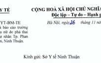 Bộ Y tế: Xác minh, báo cáo trường hợp tử vong do phá thai tại cơ sở y tế tư nhân ở Ninh Thuận