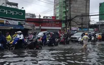 TP.HCM ngập kỷ lục trên diện rộng