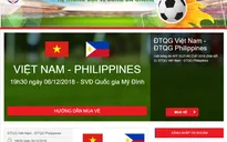 VFF khẳng định vé bán online trận ĐT Việt Nam - ĐT Philippines vẫn còn