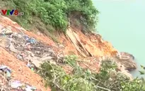 Khánh Hòa: Sạt lở bờ sông gây nguy hiểm cho 40 hộ dân