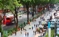 Từ 1/1/2019, cấm hút thuốc lá tại phố đi bộ ở Singapore
