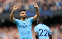 Aguero xác lập thành tích “kém 1 người, hơn vạn người”