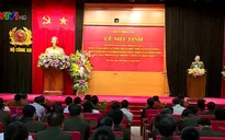 Bộ Công an tổ chức lễ mít tinh hưởng ứng Ngày Pháp luật Việt Nam