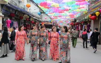 Tuyến phố "sống ảo" vạn người mê ngay tại làng lụa Vạn Phúc