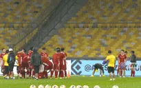VIDEO: Văn Toàn, Trọng Hoàng trở lại trong buổi tập làm quen sân Bukit Jalil