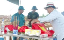 Hồi hương 30 hài cốt liệt sĩ Việt Nam hy sinh tại Lào