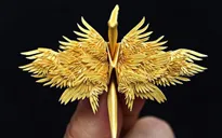 Mê mẩn ngắm những kiệt tác hạc giấy của nghệ thuật gấp giấy Origami