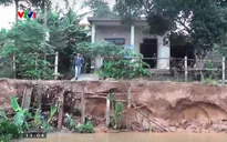 Sạt lở nghiêm trọng bờ sông Thạch Hãn, Quảng Trị