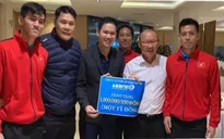 Nhiều doanh nghiệp ủng hộ đội tuyển bóng đá Việt Nam
