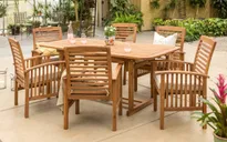Bàn ghế ăn dành cho khu vực sân vườn