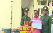 Quảng Ninh: Bắt quả tang người Trung Quốc vận chuyển 34kg pháo nổ