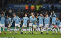 Hạ Leicester sau loạt luân lưu, Manchester City giành quyền vào bán kết cúp Liên đoàn Anh 2018