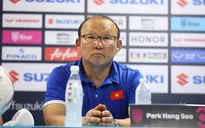Họp báo trước trận CK lượt đi AFF Cup 2018: HLV Park Hang Seo cẩn trọng khi gặp lại Malaysia